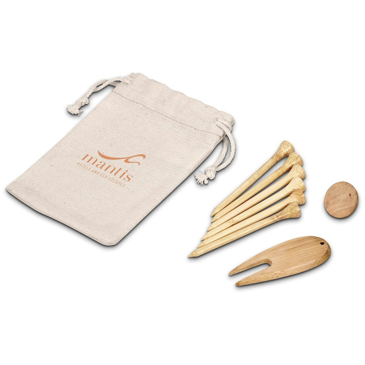 Okiyo Nikko Bamboo Golf Accessories Set