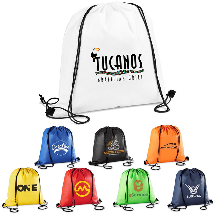 Altitude Whitefield Non-Woven Drawstring Bag | Custom Branded & Personalised Bags | Just Brand