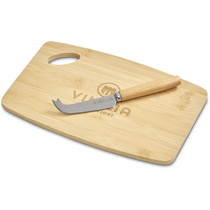 Okiyo Edamu Bamboo Cheese Board Set