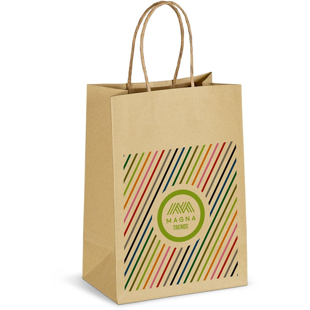 Ecological Digital Print Mini Paper Gift Bag 150gsm