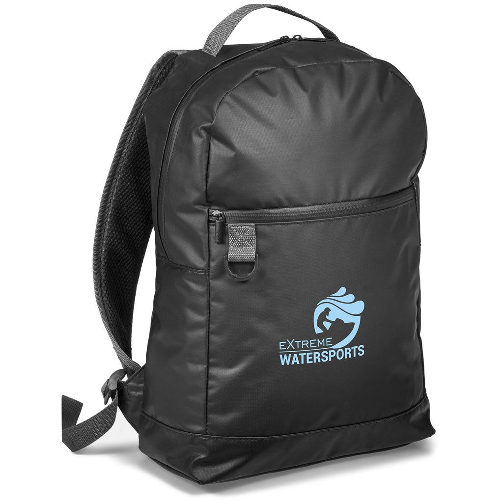 Sierra Water-Resistant Backpack | Custom Branded & Personalized Backpacks | Just Brand