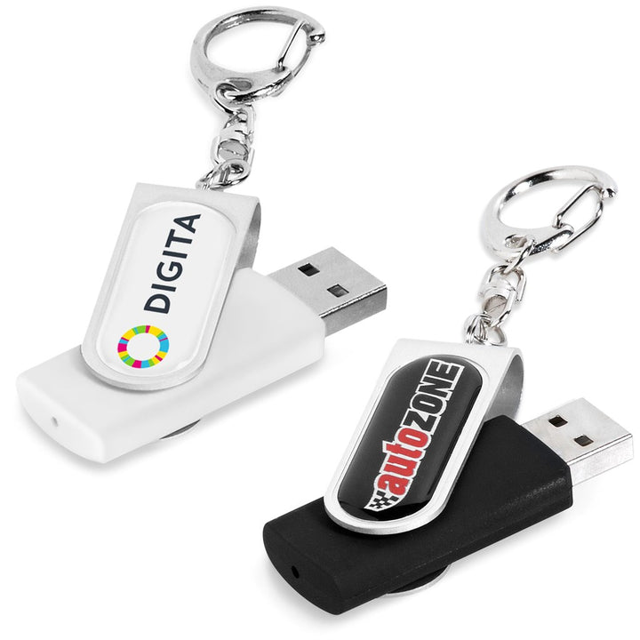 Atlanta Flash Drive Keyholder - 8GB | Custom Branded & Personalised Corporate Gifts | Just Brand