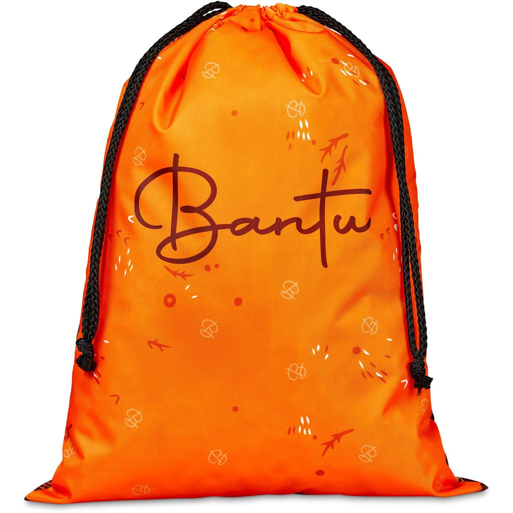 Hoppla Benguela Jumbo Polyester Drawstring Pouch | Custom Branded & Personalsed Bags | Just Brand