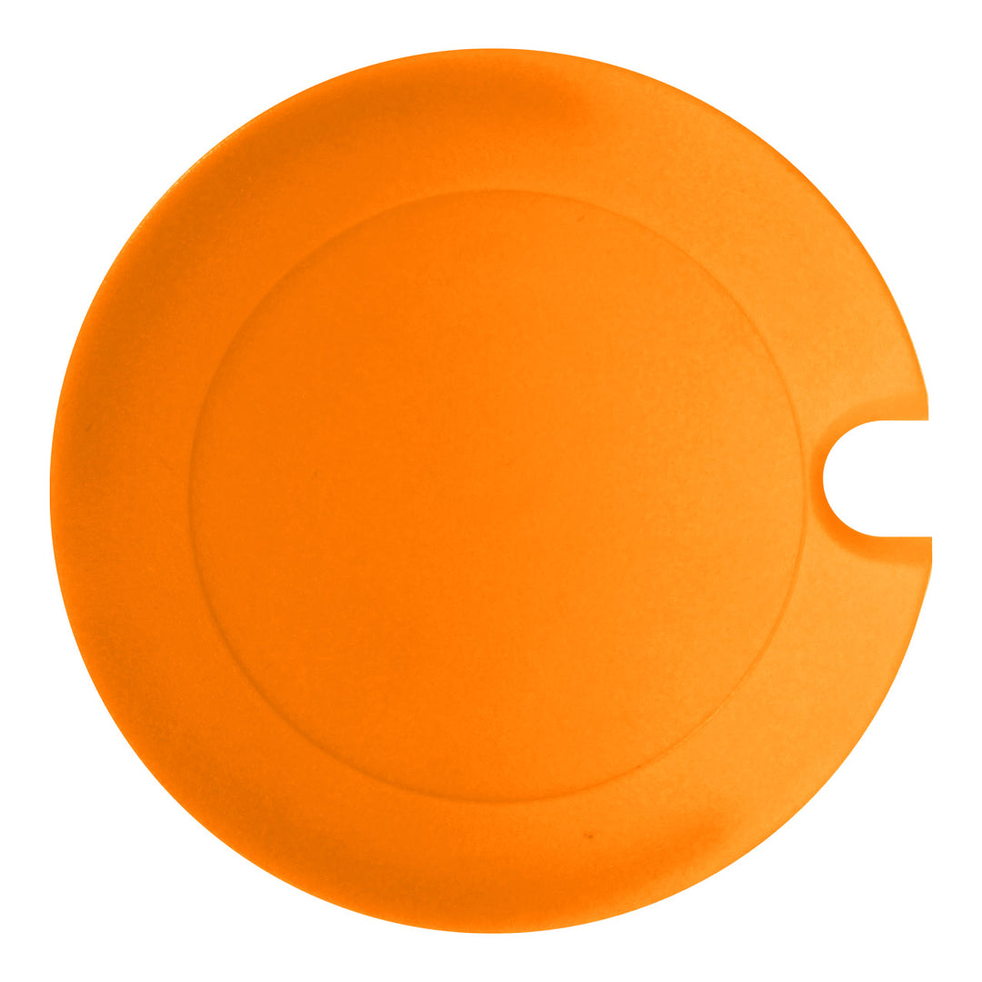 Orange Branded License Disk Holder | Bright & Strong